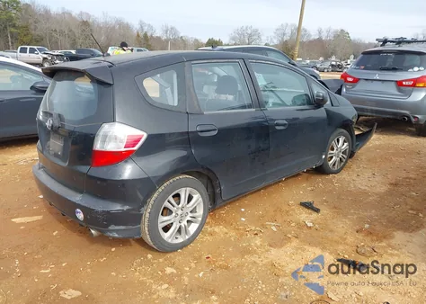 2010 Honda Fit Sport from USA, damaged, VIN JHMGE8H47AC028480